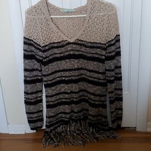 Black/Tan Sweater